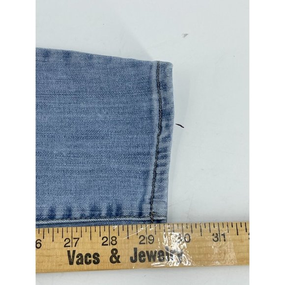 Pac Sun Women's Low Rise Skinniest Light Wash Denim Jeans Size 29 W - Picture 10 of 12